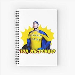 Tom MacDonald Spiral Notebooks