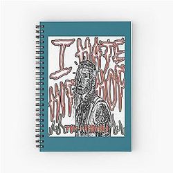 I Hate Hip-hop - Tom Macdonald Artwork Spiral Notebook