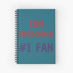 Tom Macdonald - Fan Notebook