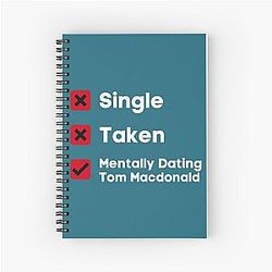 Tom Macdonald - Relationship Spiral Notebook