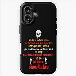 Tom Macdonald - Snowflakes iPhone Case