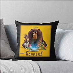 Tom Lizard Hoppers' Movie Throw Pillow