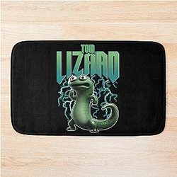 Tom Lizard Retro Cartoon Bath Mat