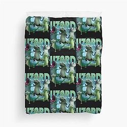 Tom Lizard Hoppers Vintage Duvet Cover
