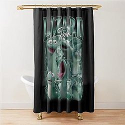 Tom Lizard Portrait Shower Curtain