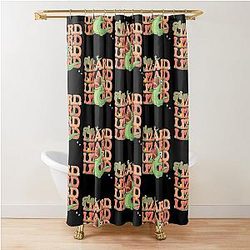 Hoppers Tom Lizard Anime Style Art Shower Curtain