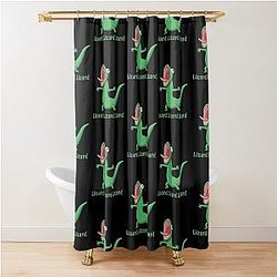 Tom Lizard Meme Hoppers Movie Shower Curtain