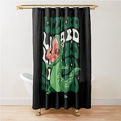 Tom Lizard Shower Curtain