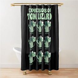 Tom Lizard Shower Curtain