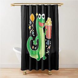 Tom Lizard Shower Curtain