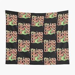 Hopper's Lizard Anime Style Art Tapestry