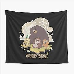 Tom Lizard Hopper Funny Pond Crew Tapestry