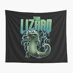 Tom Lizard Cartoon Tapestry