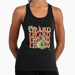 Hoppers Lizard Anime Style Racerback Tank Top