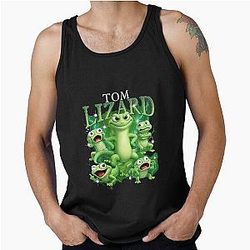 Tom Lizard Mabel Ellen Bear Lizard Loaf Tank Top
