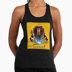 Tom Lizard Hoppers Movie Racerback Tank Top