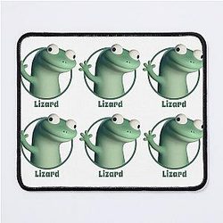 Expressions of Tom Lizard mouse pad