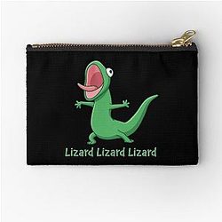 Tom Lizard Funny Meme Hoppers Movie Zipper Pouch