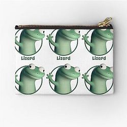 Expressions of Tom Lizard Zipper Pouch