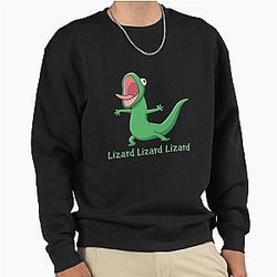 Tom Lizard Funny Meme Hoppers Movie Pullover Sweatshirt