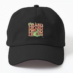 Hoppers Tom Lizard Anime Style Art Dad Hat