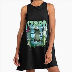 Tom Lizard Hoppers Vintage A-Line Dress