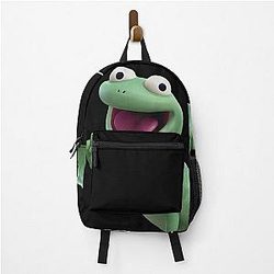 His name is Hoppers Lizard Cute 3D Backpack