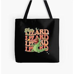 Tom Hoppers Lizard Anime Style Art Tote Bag