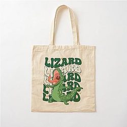 Tom Lizard Hoppers Cotton Tote Bag