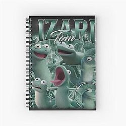 Tom Lizard Portrait Spiral Notebook Movie