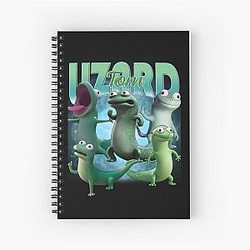 Tom Lizard Hoppers Vintage Spiral Notebook