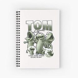 Tom Lizard Hopper. Funny Tom Lizard Meme Notebook.