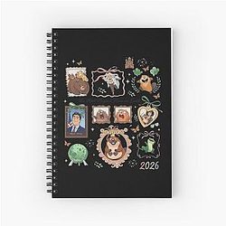Tom Lizard Hoppers 2026 Spiral Notebook