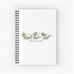 Tom Lizard Hoppers Spiral Notebook