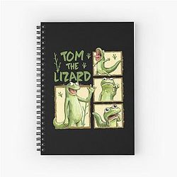 The Tom Lizard Hoppers Spiral Notebook