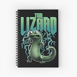 Tom Lizard Cartoon Spiral Notebook