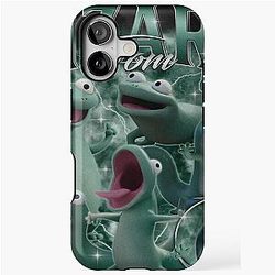Tom Lizard Portrait iPhone Tough Case