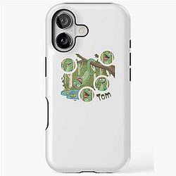 Tom Lizard Hoppers iPhone Tough Case