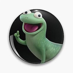 His name is Hoppers Lizard 3D Pin