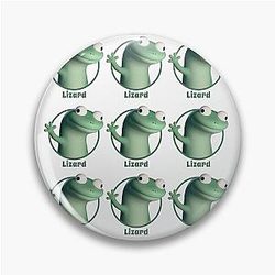 Expressions of Tom Lizard Pin