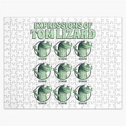Expressions of Tom Lizzard Jigsaw Puzzle