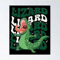 Tom Lizard Hoppers Poster