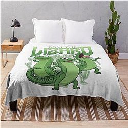 Tom Lizard Hoppers Movie Throw Blanket