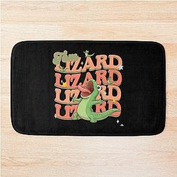 Hoppers Tom Lizard Anime Style Art Bath Mat