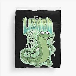 Tom Lizard Hoppers Tom Lizard Portrait Duvet Cover