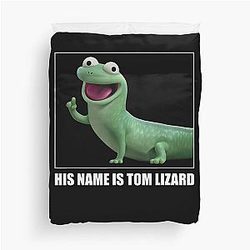 His Hoppers Tom Lizard 3D Duvet Cover