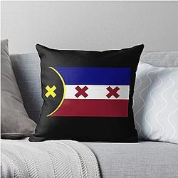 TommyInnit Pillows Cover - L'Manberg Dream SMP Flag Throw Pillow Cover