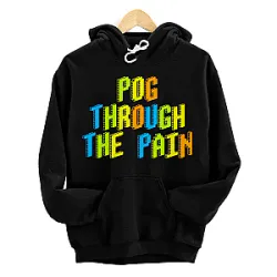 TommyInnit Hoodies - Pog Through The Pain Style Pullover Hoodie