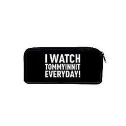 TommyInnit Pencil Cases - I Watch TommyInnit Everyday Pencil Cases