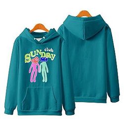 TommyInnit Hoodies - Sunday Club Round Neck Pullover Hoodie